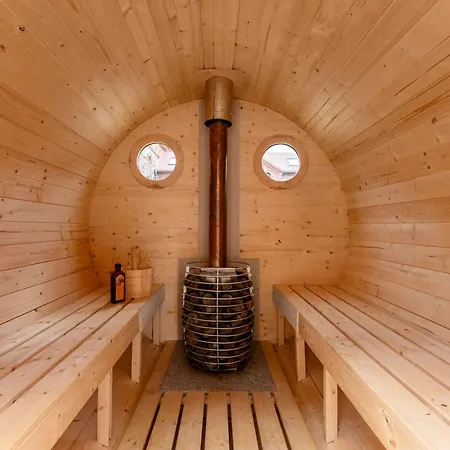 Apartament Sunny With Huge Terrace And Barrel Sauna - Special Promotion Großharthau